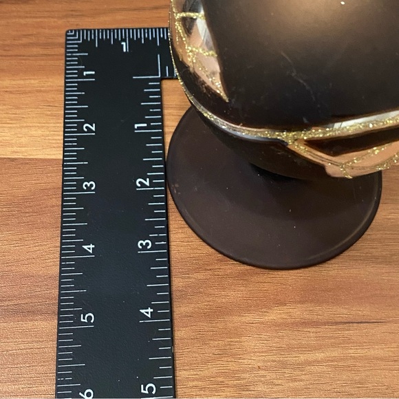 Vintage Hand Blown Mercury Glass Matte Bronze 14” Christmas Tree Topper Finial - Picture 3 of 12